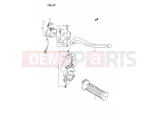 SUZUKI DS80 J (1988) (E24) 27 - RIGHT HANDLE SWITCH