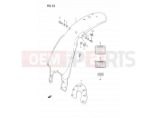 SUZUKI DS80 K (1989) (E24) 32 - REAR FENDER