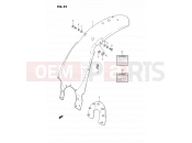 SUZUKI DS80 L (1990) (E03) 32 - REAR FENDER