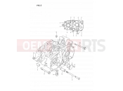 SUZUKI DS80 L (1990) (E24) 2 - CRANKCASE