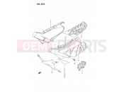 SUZUKI DS80 L (1990) (E24) 22A - FRAME COVER (MODEL N/P/R/S)