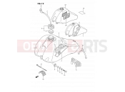 SUZUKI DS80 R (1994) (E24) 19 - FUEL TANK (MODEL H/J/K)