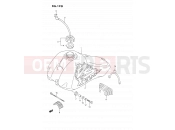 SUZUKI DS80 S (1995) (E03) 19D - FUEL TANK (MODEL R/S)