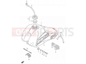SUZUKI DS80 T (1996) (E03,E28,E33) 19A - FUEL TANK (MODEL Y)