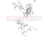 SUZUKI DS80 T (1996) (E03,E28,E33) 34 - REAR WHEEL