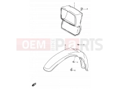 SUZUKI DS80 T (1996) (E24) 23 - HEADLAMP HOUSING