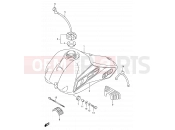 SUZUKI DS80 V (1997) (E24) 19A - FUEL TANK (MODEL Y)
