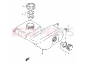 SUZUKI DS80 W (1998) (E24) 21 - OIL TANK