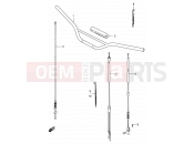 SUZUKI DS80 X (1999) (E03,E28,E33) 24 - HANDLEBAR