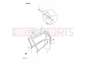 SUZUKI FA50 J (1988) 26 - HEADLAMP HOUSING - FRONT FENDER