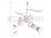 SUZUKI FB100 / FB100D R (1994) 41 - RIGHT HANDLE LEVER