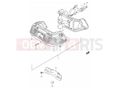 SUZUKI FB100 / FB100D S (1995) 28 - REAR COMBINATION LAMP (E24)