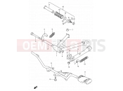 SUZUKI FB100 / FB100D V (1997) 31 - STAND - FOOTREST