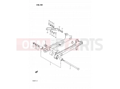 SUZUKI FB50 K (1989) 38 - REAR SWINGING ARM