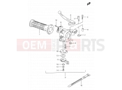 SUZUKI FZ50 K (1989) 50 - LEFT HANDLE SWITCH (E06, E09, E10, E24, E26)