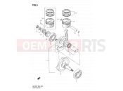 SUZUKI GN125 X (1999) 5 - CRANKSHAFT