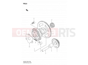 SUZUKI GN125 X (1999) 6 - STARTER CLUTCH