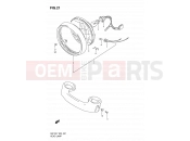 SUZUKI GN125 X (1999) 21 - HEADLAMP (MODEL V/W/X/Y/K1 E02,E71,P09)