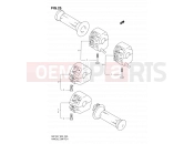 SUZUKI GN125 X (1999) 25 - HANDLE SWITCH