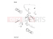 SUZUKI GN125 X (1999) 35 - HANDLE LEVER