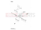 SUZUKI GN125 X (1999) 43 - REAR SWINGING ARM