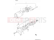 SUZUKI GN125E N (1992) (E03) 16 - STARTING MOTOR