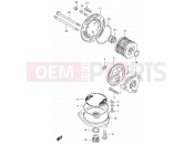 SUZUKI GN125E N (1992) (E30) 12 - OIL PUMP