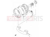 SUZUKI GN125E N (1992) (E30) 23A - HEADLAMP (E04 F.NO.140198%)