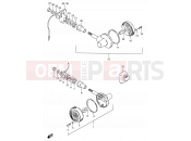 SUZUKI GN125E N (1992) (E30) 27 - TURN SIGNAL LAMP (MODEL Z/D/K E04)
