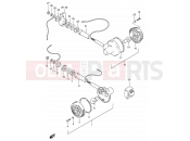SUZUKI GN125E N (1992) (E30) 28C - TURN SIGNAL LAMP (MODEL N/R E30)