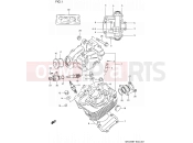 SUZUKI GN125E P (1993) (E03) 1 - CYLINDER HEAD