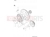 SUZUKI GN125E P (1993) (E03) 6 - STARTER CLUTCH