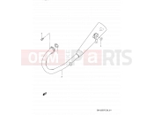 SUZUKI GN125E P (1993) (E03,E28,E33) 11 - MUFFLER