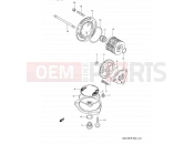SUZUKI GN125E P (1993) (E03,E28,E33) 12 - OIL PUMP