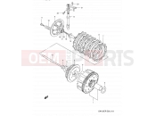 SUZUKI GN125E P (1993) (E03,E28,E33) 13 - CLUTCH