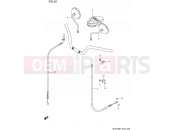 SUZUKI GN125E R (1994) (E03) 35 - HANDLEBAR - FRONT CABLE