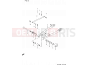 SUZUKI GN125E R (1994) (E03) 45 - REAR SWINGING ARM