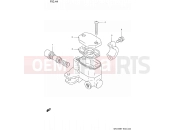SUZUKI GN125E R (1994) (E03) 44 - FRONT MASTER CYLINDER