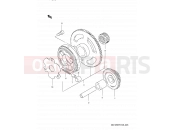SUZUKI GN125E R (1994) (E03,E28,E33) 6 - STARTER CLUTCH