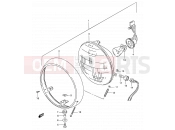 SUZUKI GN250 K (1989) 23 - HEADLAMP (E01,E02,E24,P95)