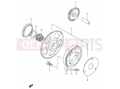 SUZUKI GN250 L (1990) 6 - STARTER CLUTCH