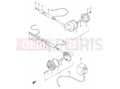 SUZUKI GN250 L (1990) 24 - TURN SIGNAL LAMP (E22)