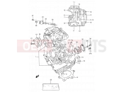 SUZUKI GN250 M (1991) 1 - CYLINDER HEAD