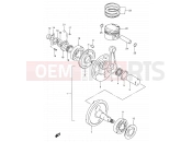 SUZUKI GN250 P (1993) 5 - CRANKSHAFT