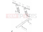 SUZUKI GN250 P (1993) 50 - CHAIN CASE - SHOCK ABSORBER