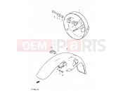SUZUKI GP100 / GP100E D (1983) 46 - HEADLAMP HOUSING - FRONT FENDER