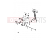 SUZUKI GP100U D (1983) 55 - REAR SWINGING ARM