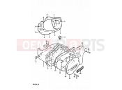 SUZUKI GP125 X (1999) 3 - CRANKCASE COVER