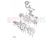 SUZUKI GP125 X (1999) 4 - CRANKSHAFT