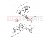 SUZUKI GP125 N (1992) 43 - TURN SIGNAL LAMP (E18)